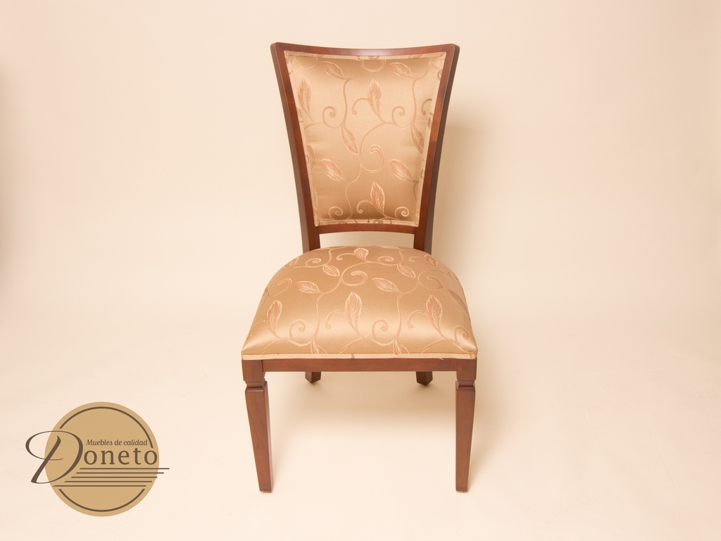Silla Luis XV respaldo alto