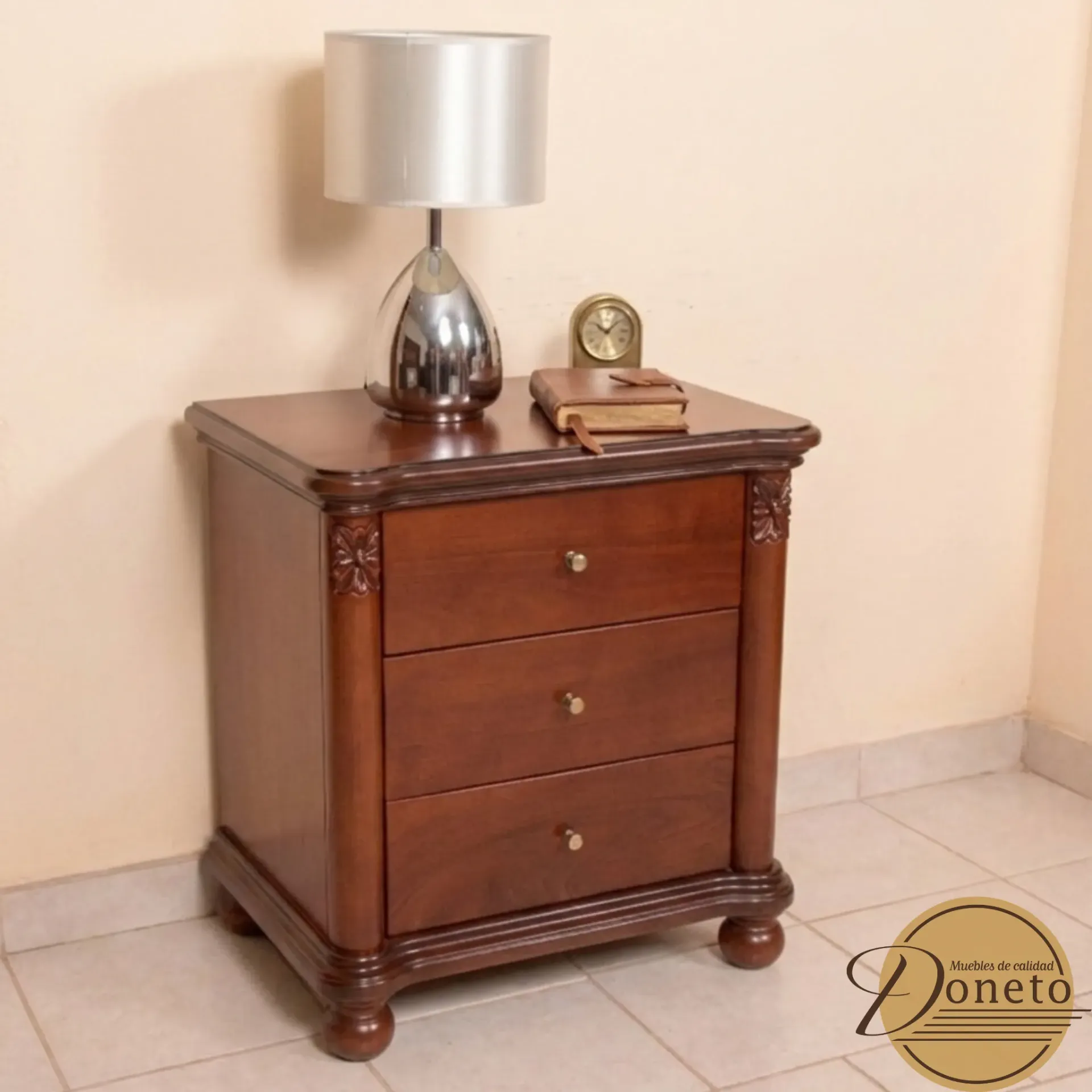 Buró Boiserie (Roble, Sin Chapa)