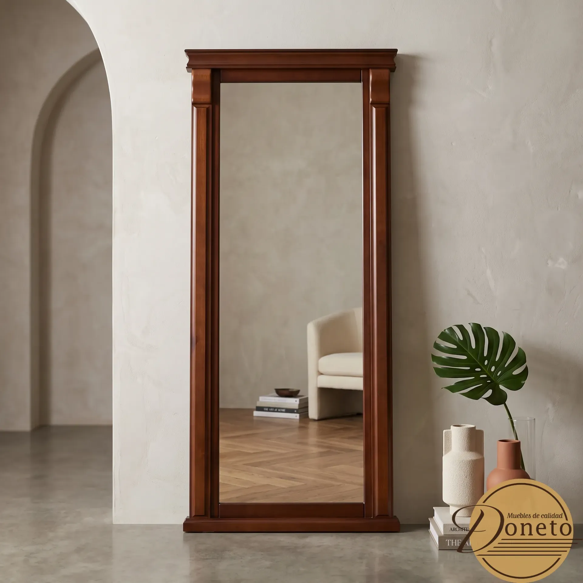 Marco de piso Calliope (Roble)